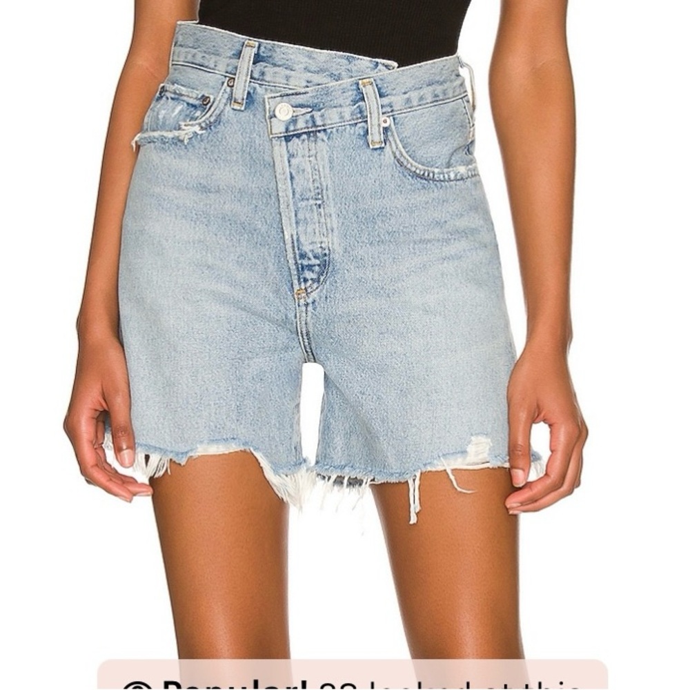 AGOLDE Criss Cross Short